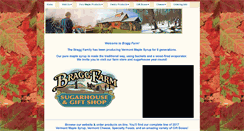 Desktop Screenshot of braggfarm.com
